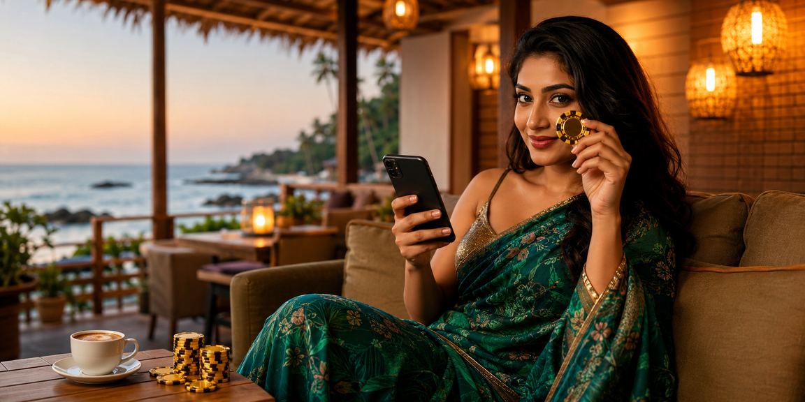 গাজীপুরে মোবাইল ক্যাসিনো গেম খেলছেন মডেল